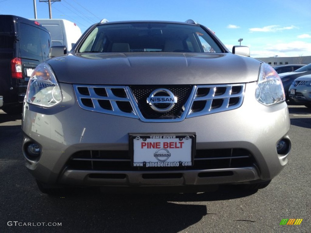 2013 Rogue SV AWD - Platinum Graphite / Gray photo #2