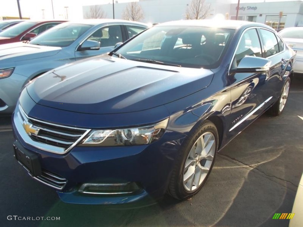 2014 Impala LTZ - Blue Topaz Metallic / Jet Black photo #5
