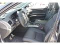2014 Acura RLX Ebony Interior Front Seat Photo