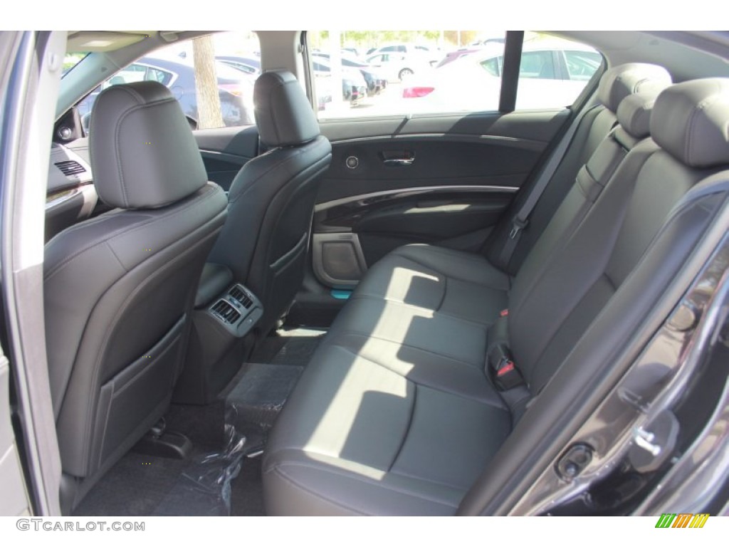 2014 Acura RLX Krell Audio Package Rear Seat Photo #87560642