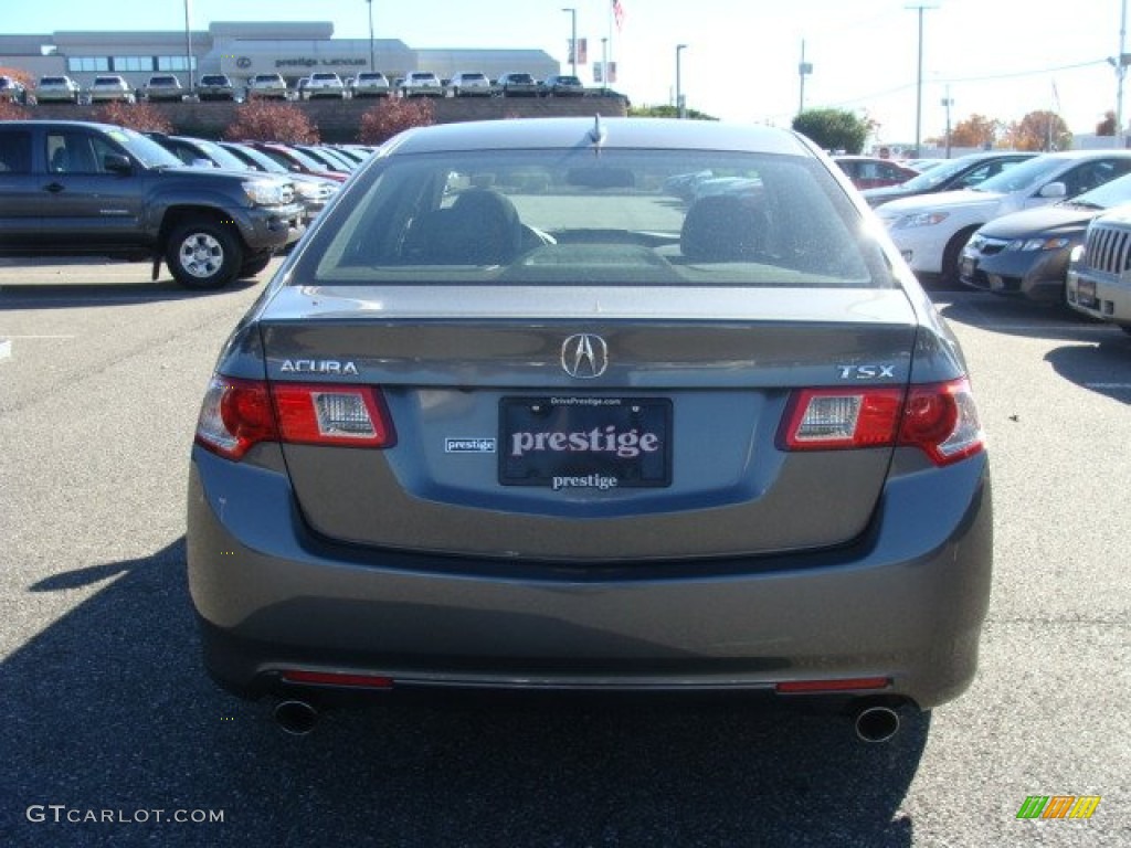 2010 TSX Sedan - Polished Metal Metallic / Ebony photo #5