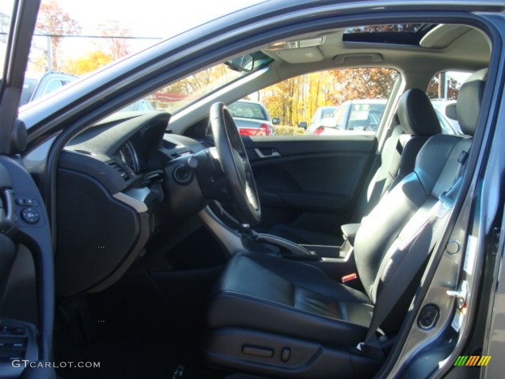 2010 TSX Sedan - Polished Metal Metallic / Ebony photo #7