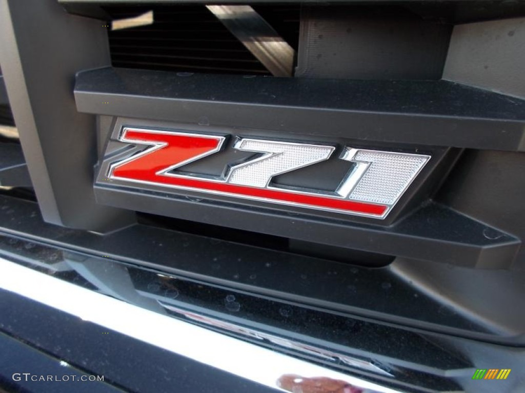 2014 Silverado 1500 LTZ Z71 Crew Cab 4x4 - Black / Jet Black photo #6