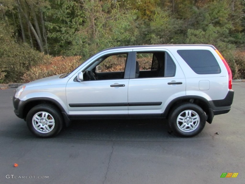 Satin Silver Metallic 2002 Honda CR-V EX 4WD Exterior Photo #87561663