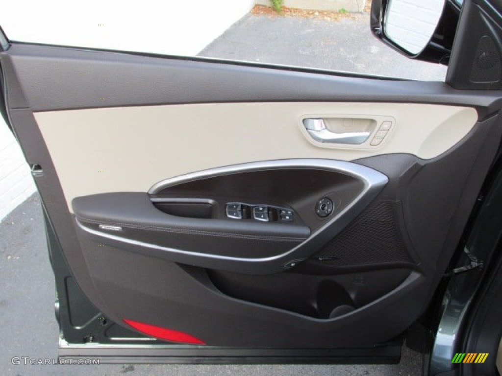 2014 Hyundai Santa Fe Sport 2.0T FWD Beige Door Panel Photo #87561763