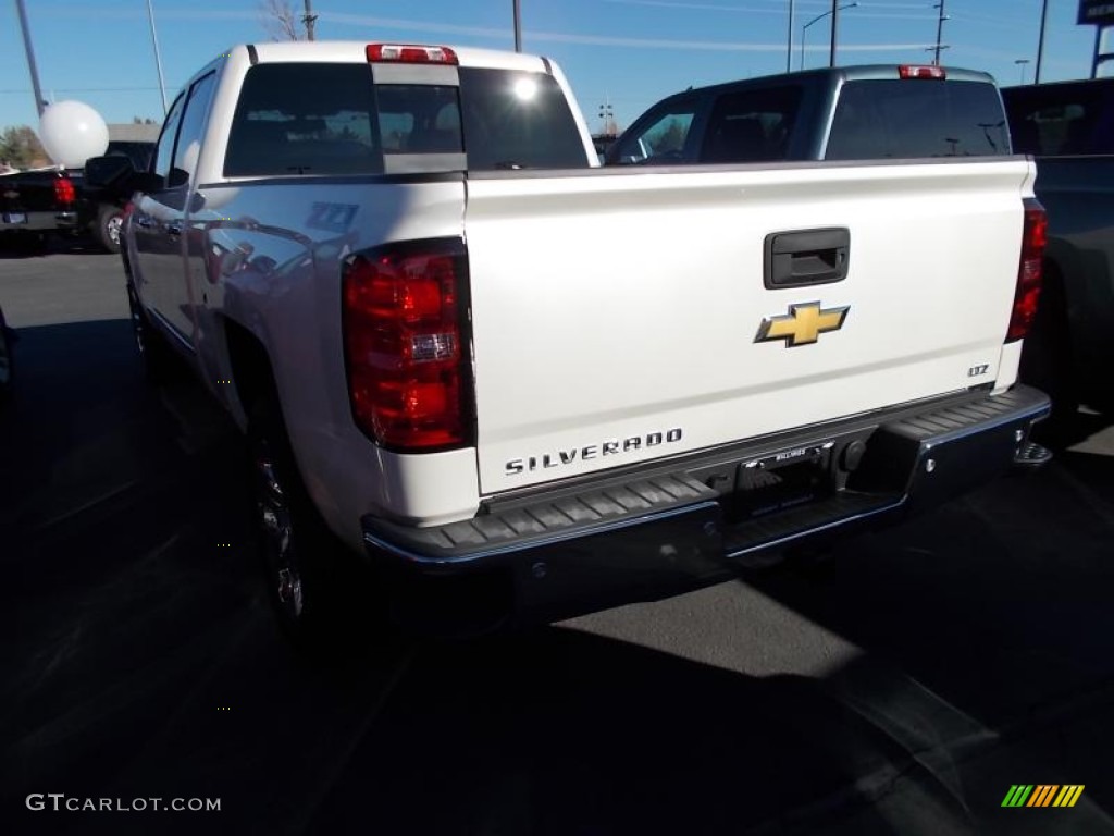 2014 Silverado 1500 LTZ Z71 Crew Cab 4x4 - Summit White / Jet Black photo #3