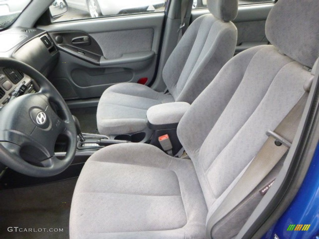 2005 Elantra GLS Sedan - Tidal Wave Blue / Gray photo #8