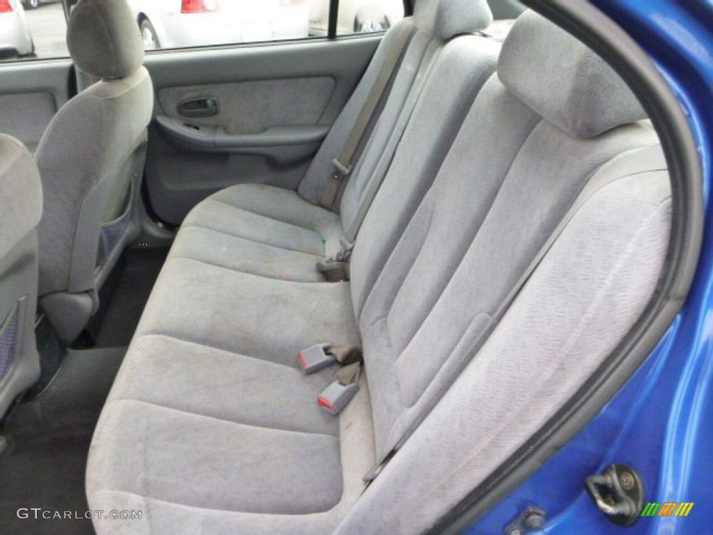 2005 Elantra GLS Sedan - Tidal Wave Blue / Gray photo #9