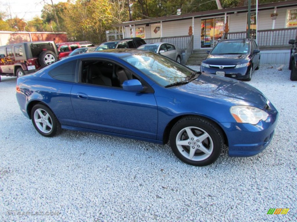 2002 RSX Type S Sports Coupe - Arctic Blue Pearl / Ebony Black photo #2