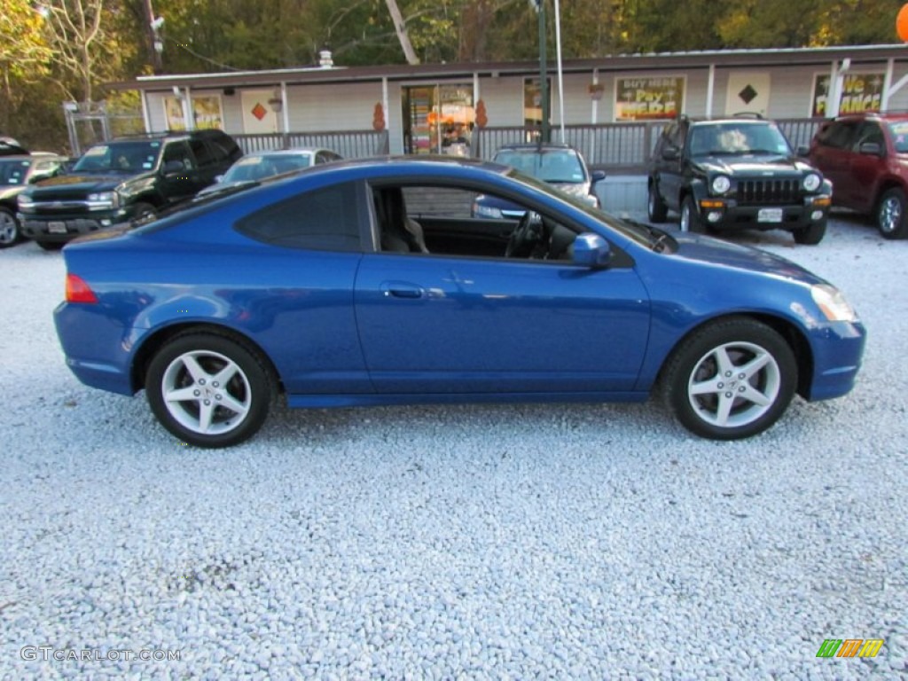 2002 RSX Type S Sports Coupe - Arctic Blue Pearl / Ebony Black photo #3