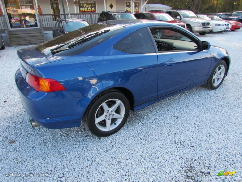 2002 RSX Type S Sports Coupe - Arctic Blue Pearl / Ebony Black photo #4