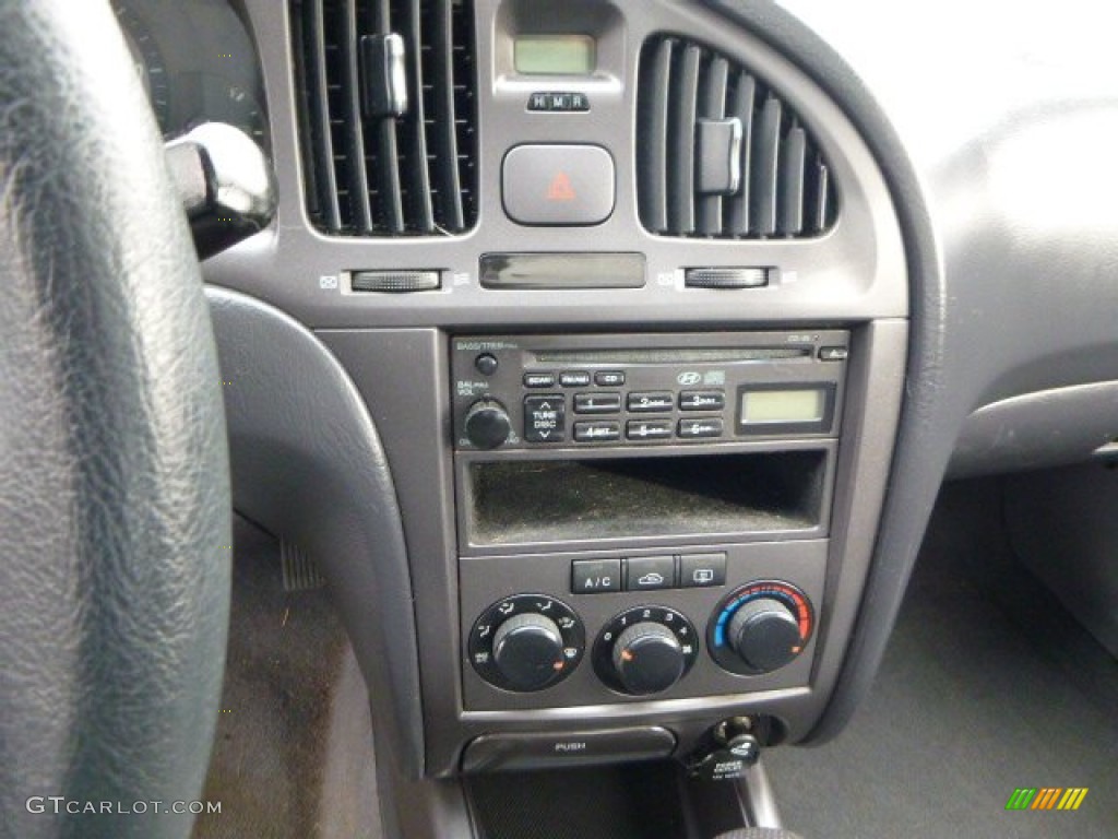 2005 Elantra GLS Sedan - Tidal Wave Blue / Gray photo #13
