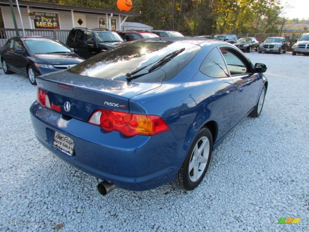 2002 RSX Type S Sports Coupe - Arctic Blue Pearl / Ebony Black photo #5