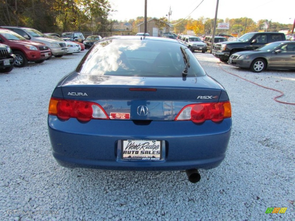 2002 RSX Type S Sports Coupe - Arctic Blue Pearl / Ebony Black photo #6