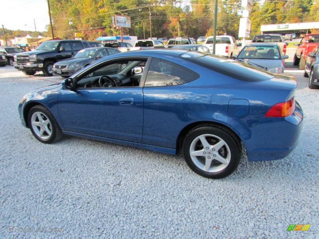 2002 RSX Type S Sports Coupe - Arctic Blue Pearl / Ebony Black photo #8