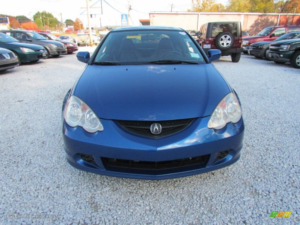 2002 RSX Type S Sports Coupe - Arctic Blue Pearl / Ebony Black photo #12