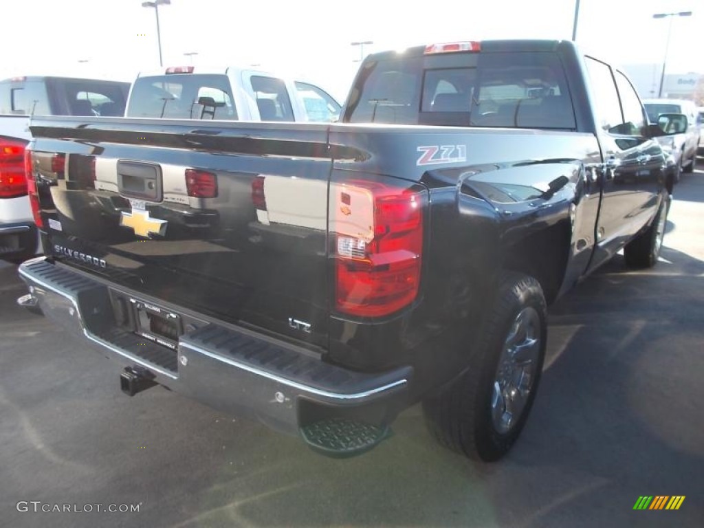 2014 Silverado 1500 LTZ Z71 Crew Cab 4x4 - Black / Jet Black photo #2