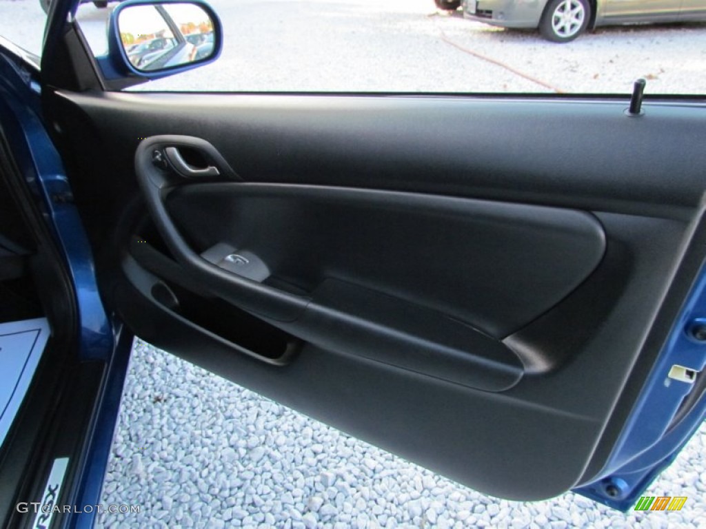 2002 RSX Type S Sports Coupe - Arctic Blue Pearl / Ebony Black photo #15