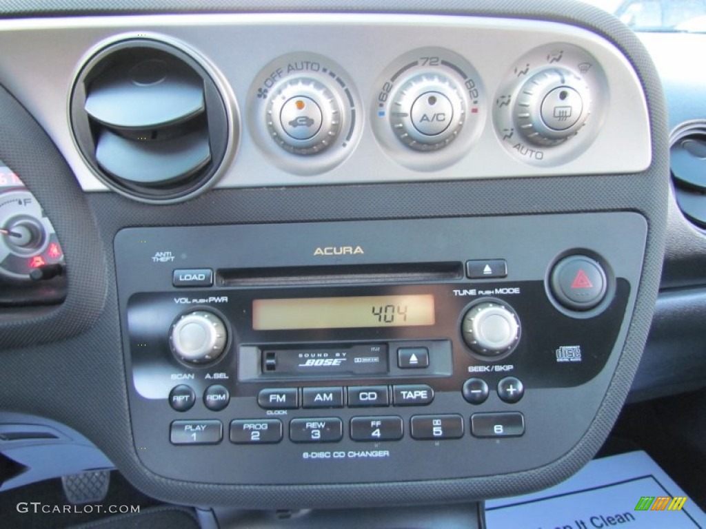 2002 RSX Type S Sports Coupe - Arctic Blue Pearl / Ebony Black photo #25