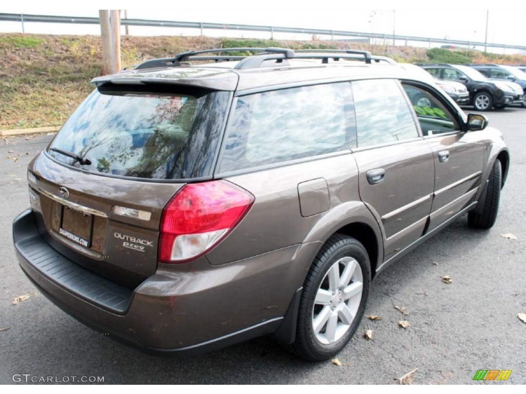 2008 Outback 2.5i Wagon - Deep Bronze Metallic / Warm Ivory photo #6