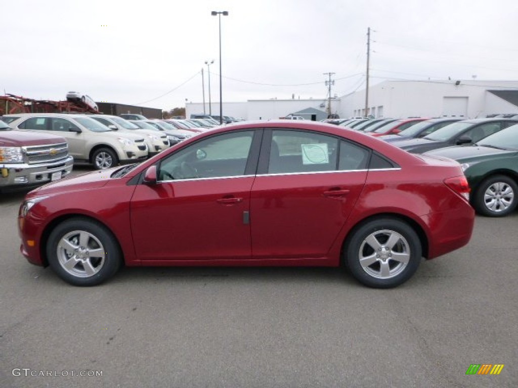 2014 Cruze LT - Crystal Red Tintcoat / Jet Black photo #2