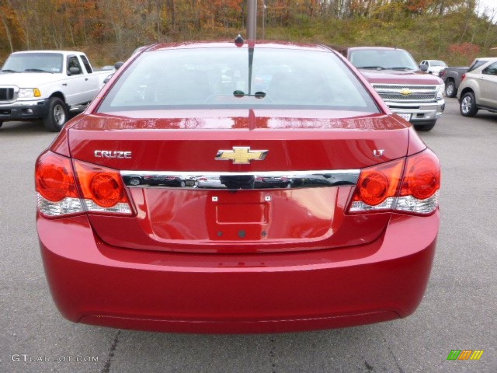 2014 Cruze LT - Crystal Red Tintcoat / Jet Black photo #4