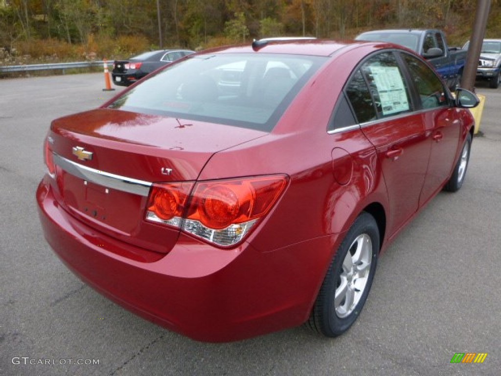 2014 Cruze LT - Crystal Red Tintcoat / Jet Black photo #5