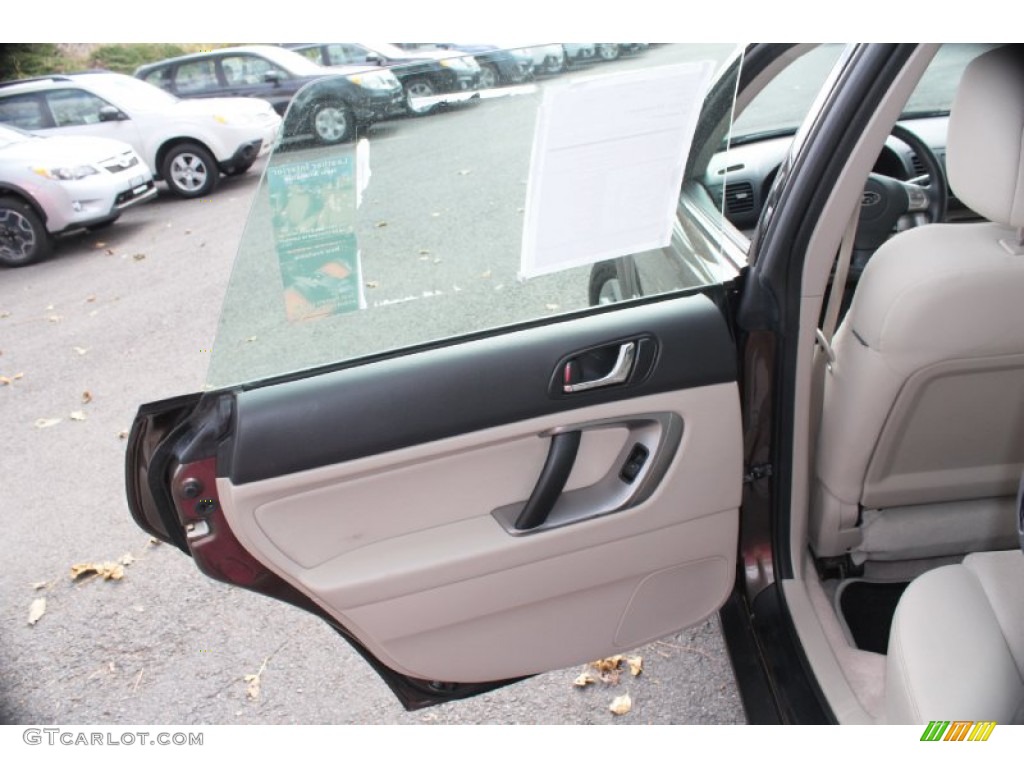 2008 Outback 2.5i Wagon - Deep Bronze Metallic / Warm Ivory photo #19