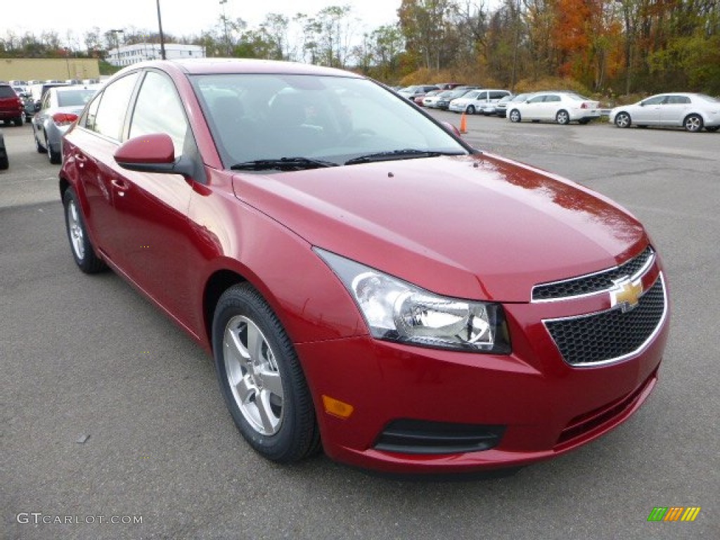 2014 Cruze LT - Crystal Red Tintcoat / Jet Black photo #7