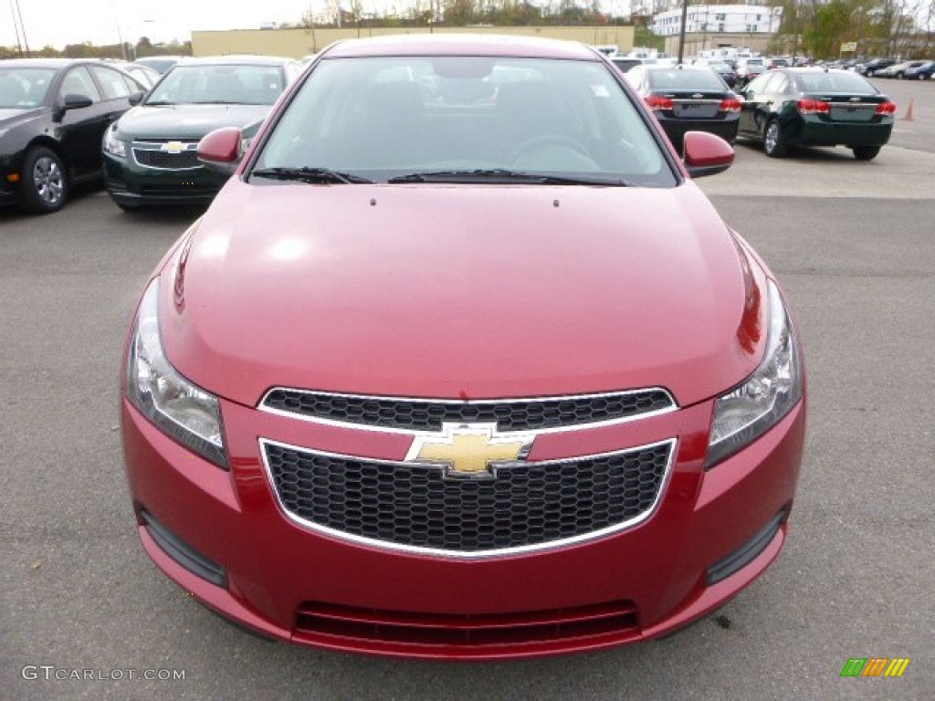 2014 Cruze LT - Crystal Red Tintcoat / Jet Black photo #8