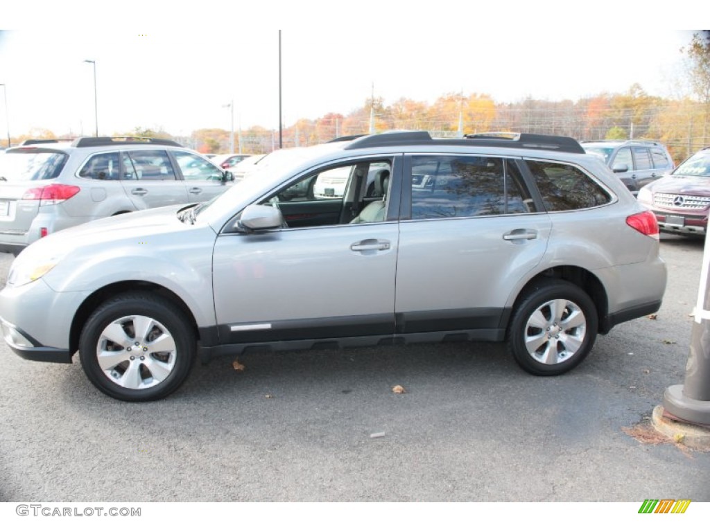 2011 Outback 3.6R Limited Wagon - Steel Silver Metallic / Off Black photo #10