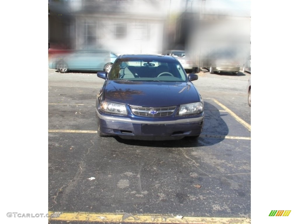 Navy Blue Metallic Chevrolet Impala