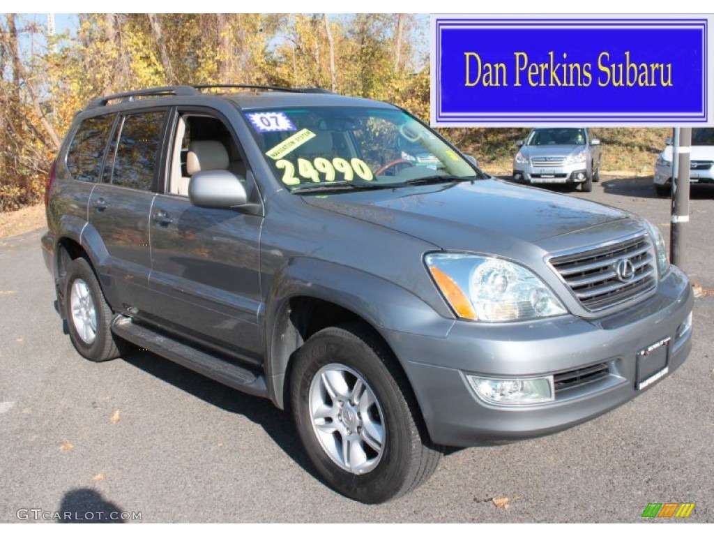 2007 GX 470 - Ash Blue Mica / Ivory photo #1