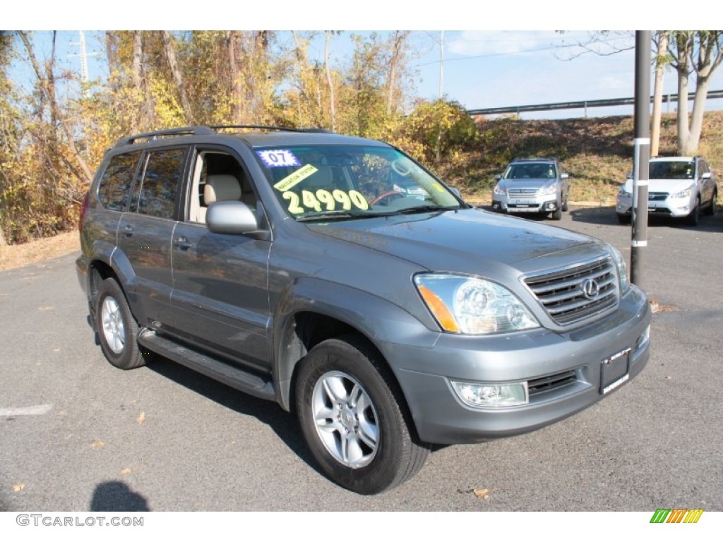 2007 GX 470 - Ash Blue Mica / Ivory photo #4