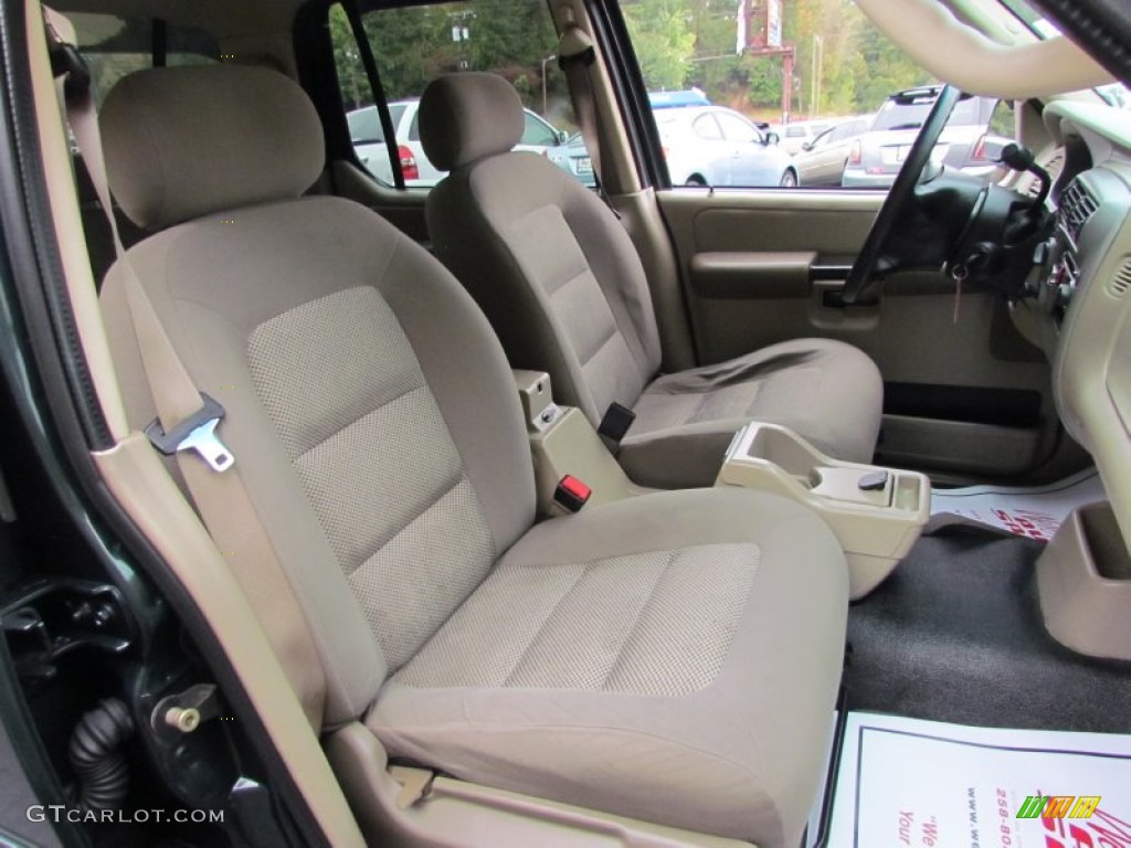 2004 Explorer Sport Trac XLS 4x4 - Aspen Green Metallic / Medium Pebble/Dark Pebble photo #13