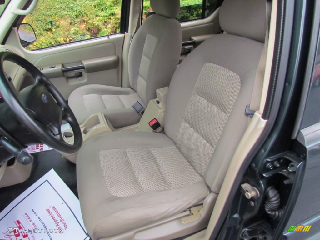 2004 Explorer Sport Trac XLS 4x4 - Aspen Green Metallic / Medium Pebble/Dark Pebble photo #23