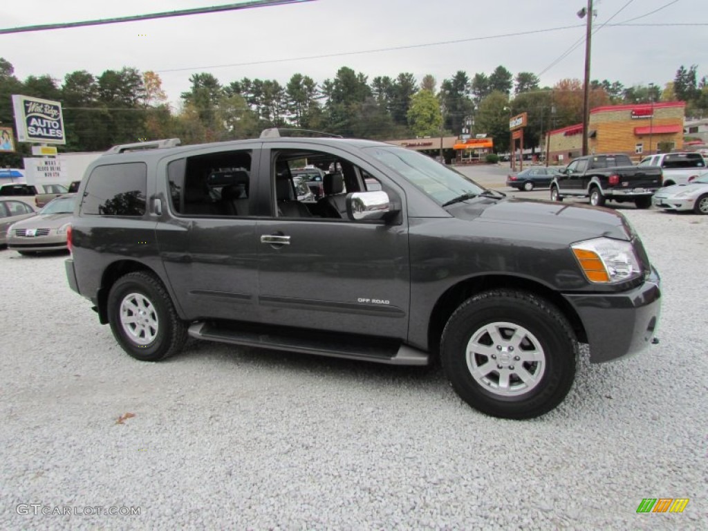 2004 Armada SE 4x4 - Galaxy Metallic / Graphite/Titanium photo #2