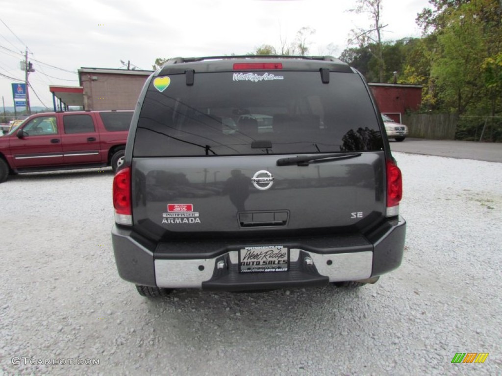 2004 Armada SE 4x4 - Galaxy Metallic / Graphite/Titanium photo #6