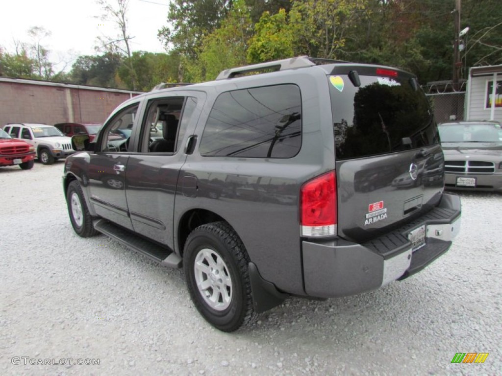 2004 Armada SE 4x4 - Galaxy Metallic / Graphite/Titanium photo #7