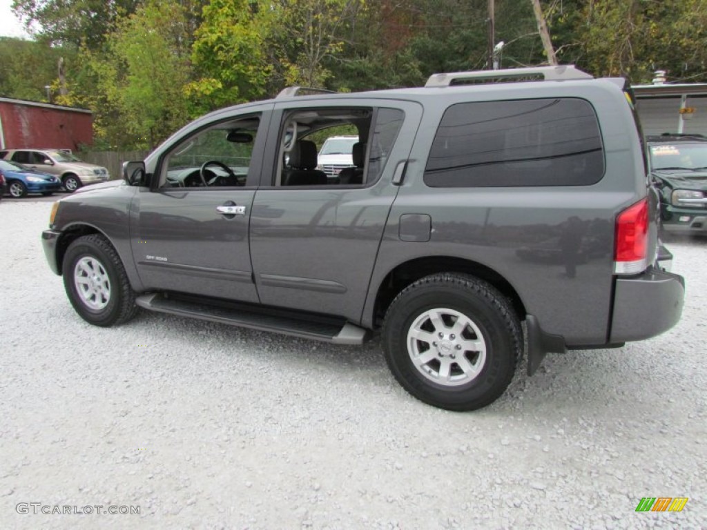 2004 Armada SE 4x4 - Galaxy Metallic / Graphite/Titanium photo #8