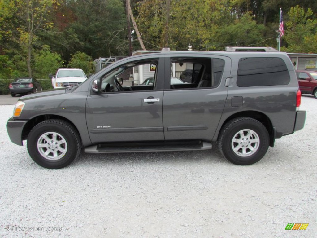 2004 Armada SE 4x4 - Galaxy Metallic / Graphite/Titanium photo #9