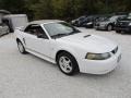 2002 Oxford White Ford Mustang V6 Convertible  photo #1