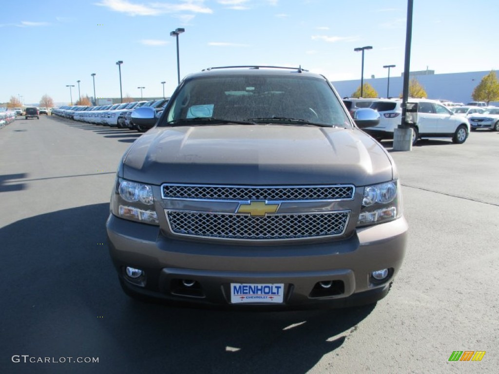 2014 Tahoe LTZ 4x4 - Mocha Steel Metallic / Ebony photo #8