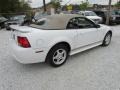 2002 Oxford White Ford Mustang V6 Convertible  photo #4