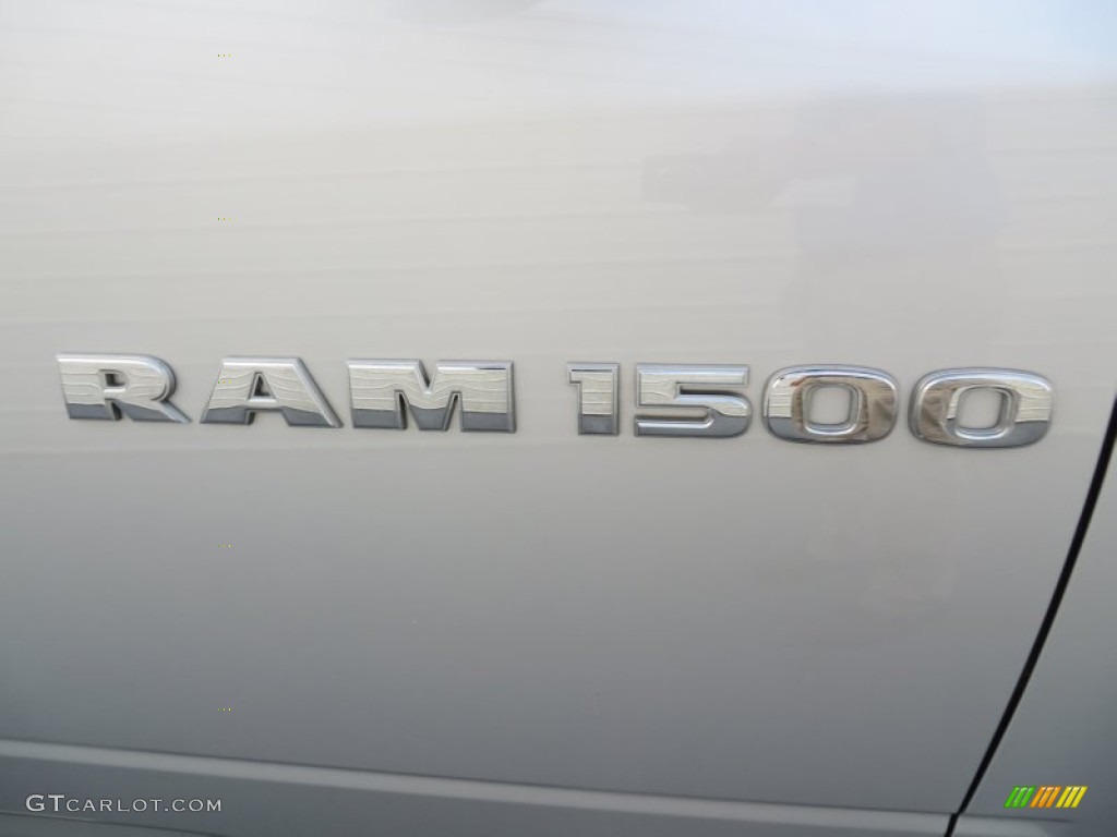 2011 Ram 1500 SLT Crew Cab - Bright Silver Metallic / Dark Slate Gray/Medium Graystone photo #17