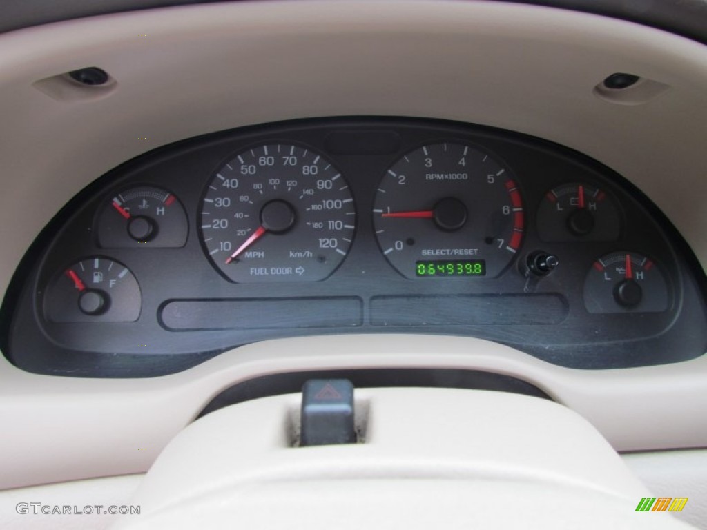 2002 Ford Mustang V6 Convertible Gauges Photo #87566564