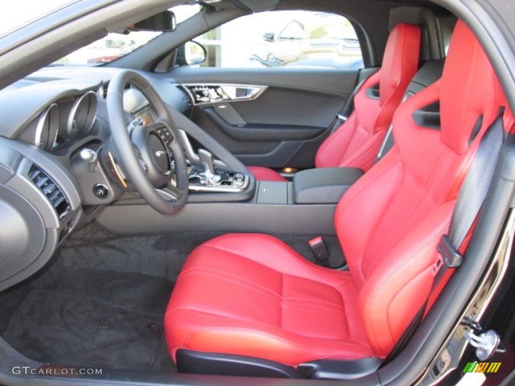 2014 Jaguar F-TYPE S Front Seat Photo #87567509