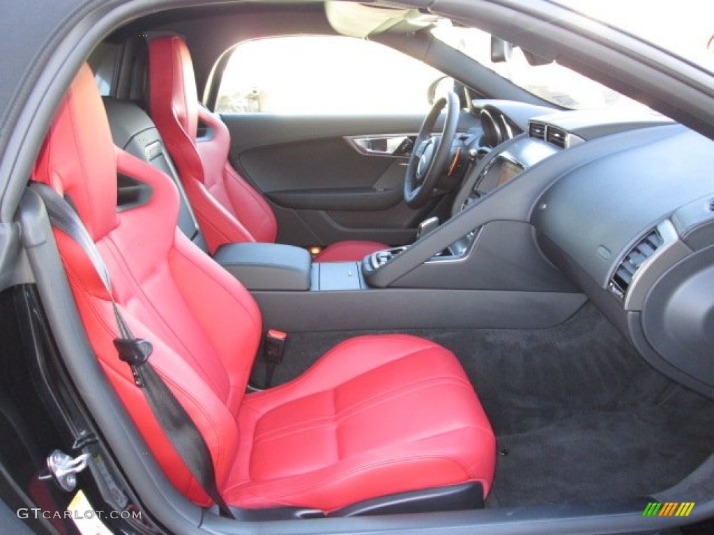 2014 Jaguar F-TYPE S Front Seat Photo #87567521