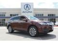 2014 Dark Cherry Pearl Acura MDX Technology  photo #1