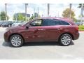 2014 Dark Cherry Pearl Acura MDX Technology  photo #4